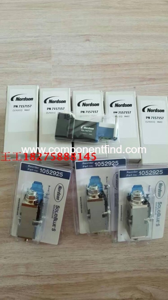 Hot selling Nordson solenoid valve 396250 valve SC 24V booster 7157157