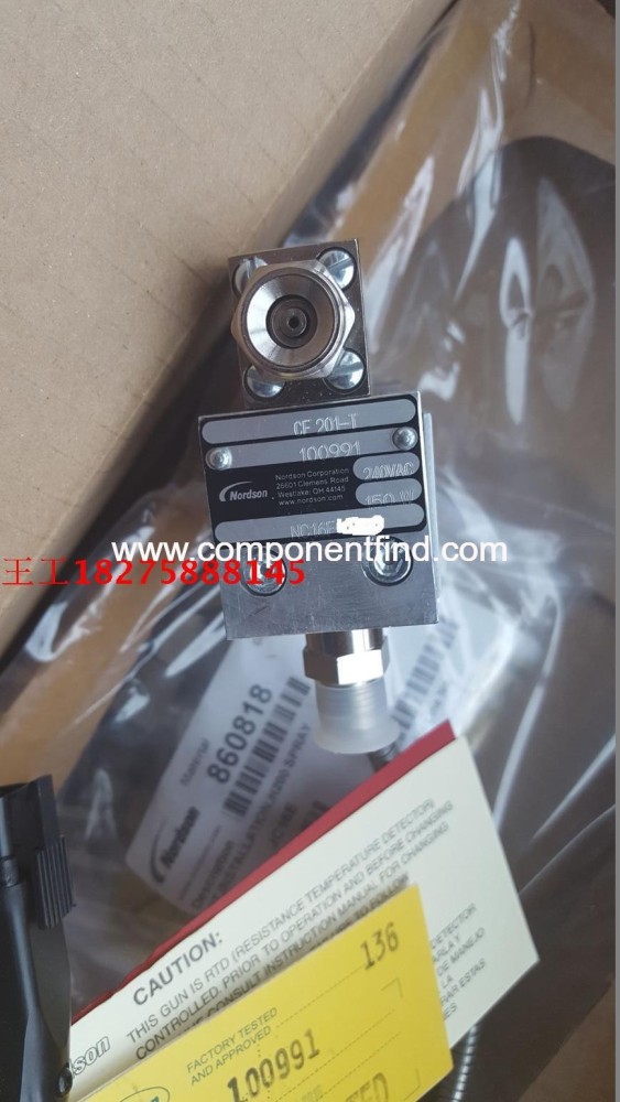 Nordson GUN, CF201 T spiral spray gun 100991 CF200 144906