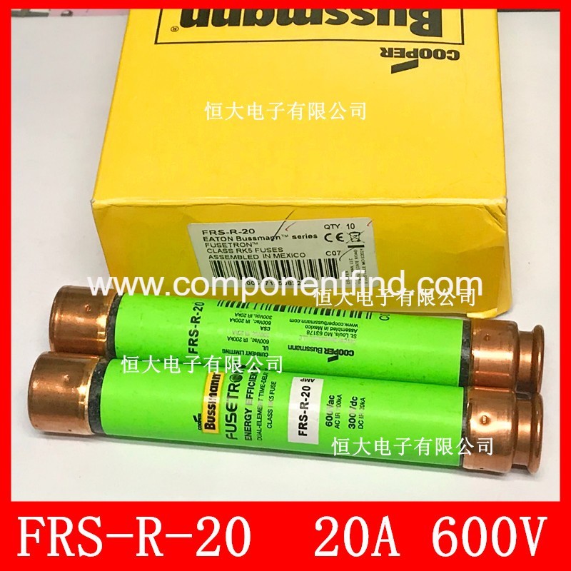American Bussmann fuse FRS-R-15 15A 600V imported fuse 20.5*127MM