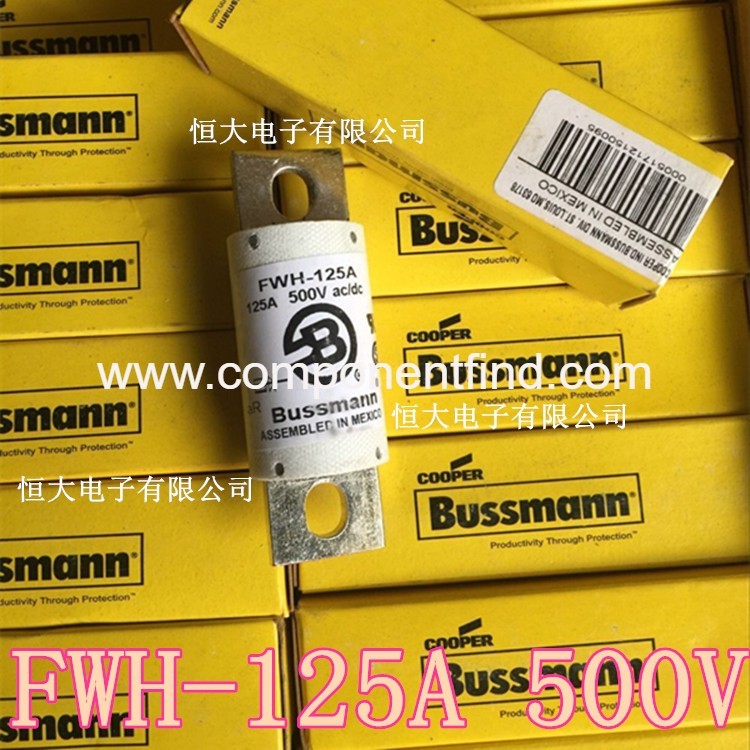 FWH-125A American original imported bussmann fast fuse fuse 125A 500V