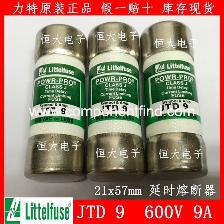 littelfuse JTD 9 600V 9A delay fuse original imported fuse
