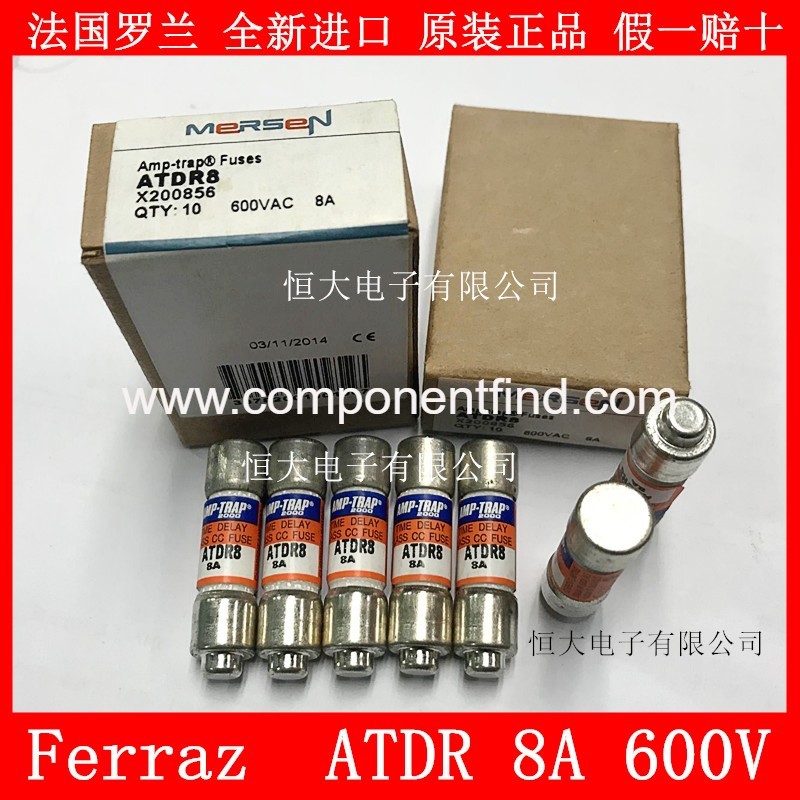 Ferraz fuse fuse ATDR1-2-3-4-5-6-8-10-12-15-20-25-30 600V
