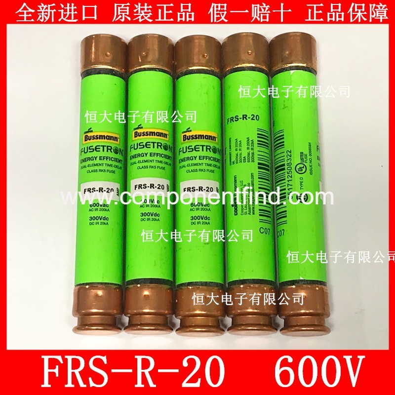 American Bussmann fuse FRS-R-1-2-3-5-6-8-10-12-15-20-25-30 600V