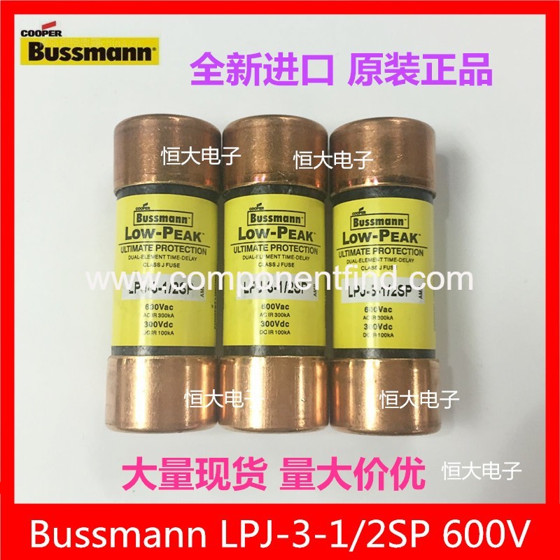 BUSSMANN LPJ-3-1/2SP imported fuse delay fuse American original authentic
