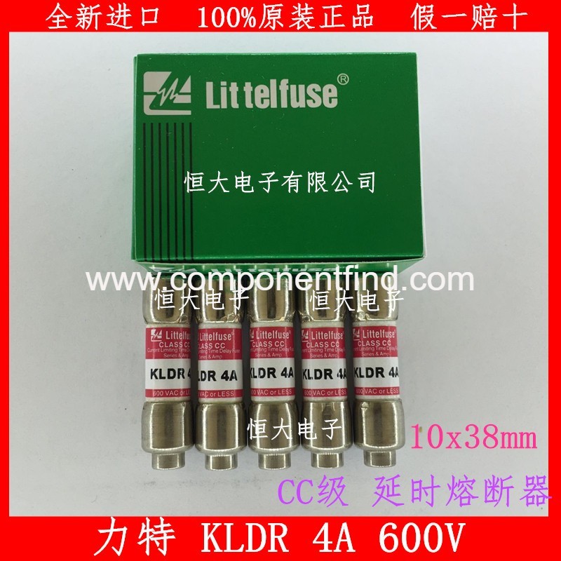 American ceramic fuse fuse littelfuse KLDR-4-1/2 10*38mm 600V 4.5A