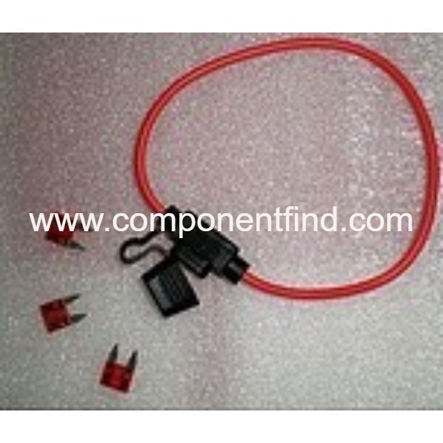 Small car waterproof fuse box small fuse box with fuse 16AWG export American standard
