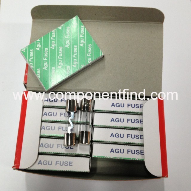 Boxed car fuse explosion-proof glass fuse tube tubular fuse 10*38mm 32V/35A