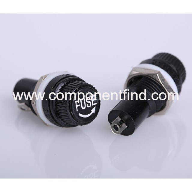 Spiral insurance tube seat 6*30MM FH043 fuse holder fuse box missing corner seat 10A 250V