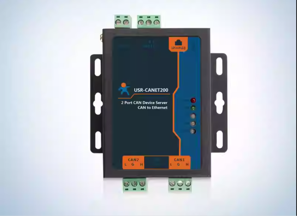 Industrial-grade serial port server for CAN, Ethernet, and RS485 conversion USR-CANET200  USR-CAN315 USR-CAN316 USR-CAN528