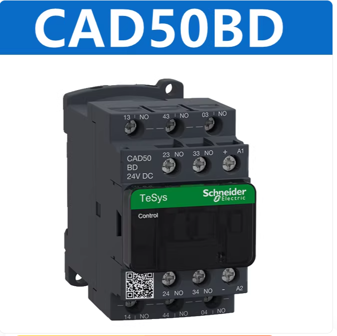 Schneider contactor type intermediate relay CAD50  CAD32 BDC EDC FDC MDC CC7C  DC24V DC48V DC110V DC220V AC36V control relay