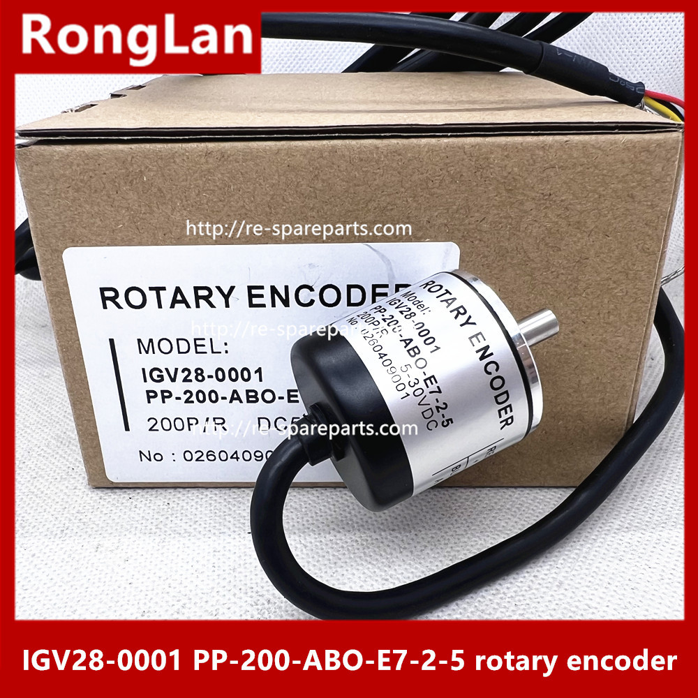 Spot folder IGV28-0001 PP-200-ABO-E7-2-5 rotary encoder shaft 5-pulse 200