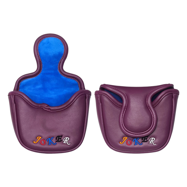 Putter Headcover,www.nearlonggolf.com,Luxury PU Leather Golf Driver Putter Headcover Magnetic
