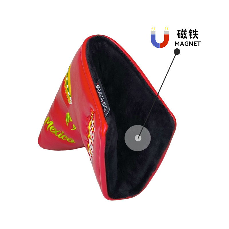 Putter Headcover,www.nearlonggolf.com,43. Waterproof PU Leather Golf Putter Cover Durable