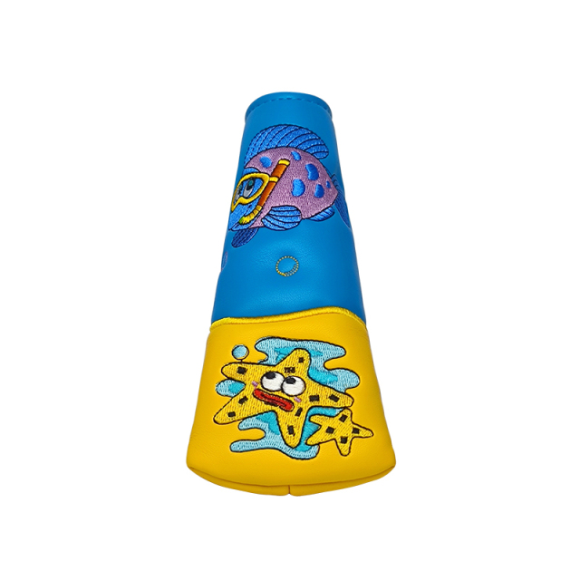 Putter Headcover,www.nearlonggolf.com,OEM PU Leather Golf Putter Headcover Brand Collection