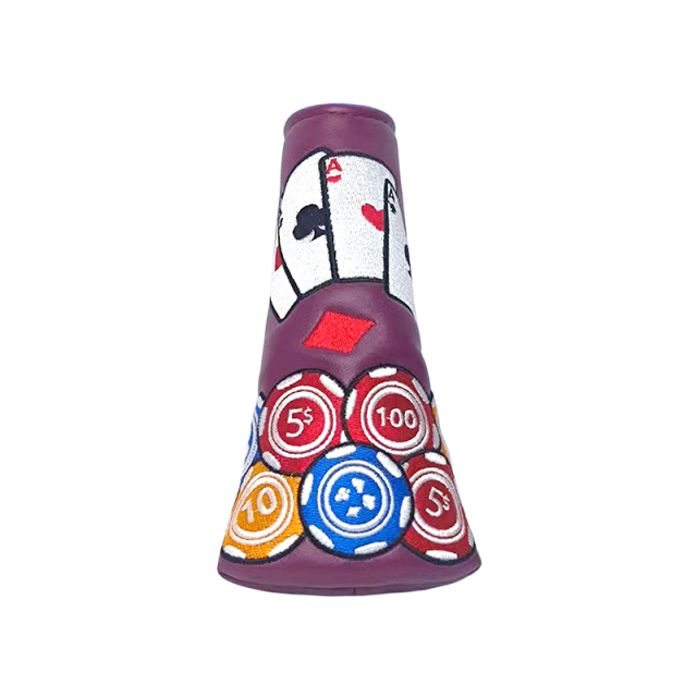 Putter headcover,www.nearlonggolf.com,5. Custom Golf Headcover Set Driver Fairway Hybrid