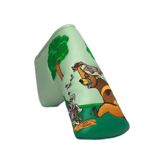 Putter Headcover,www.nearlonggolf.com,Luxury Golf Putter Headcover Embroidery Logo