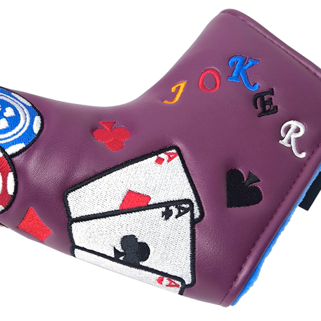 Putter headcover,www.nearlonggolf.com,5. Custom Golf Headcover Set Driver Fairway Hybrid