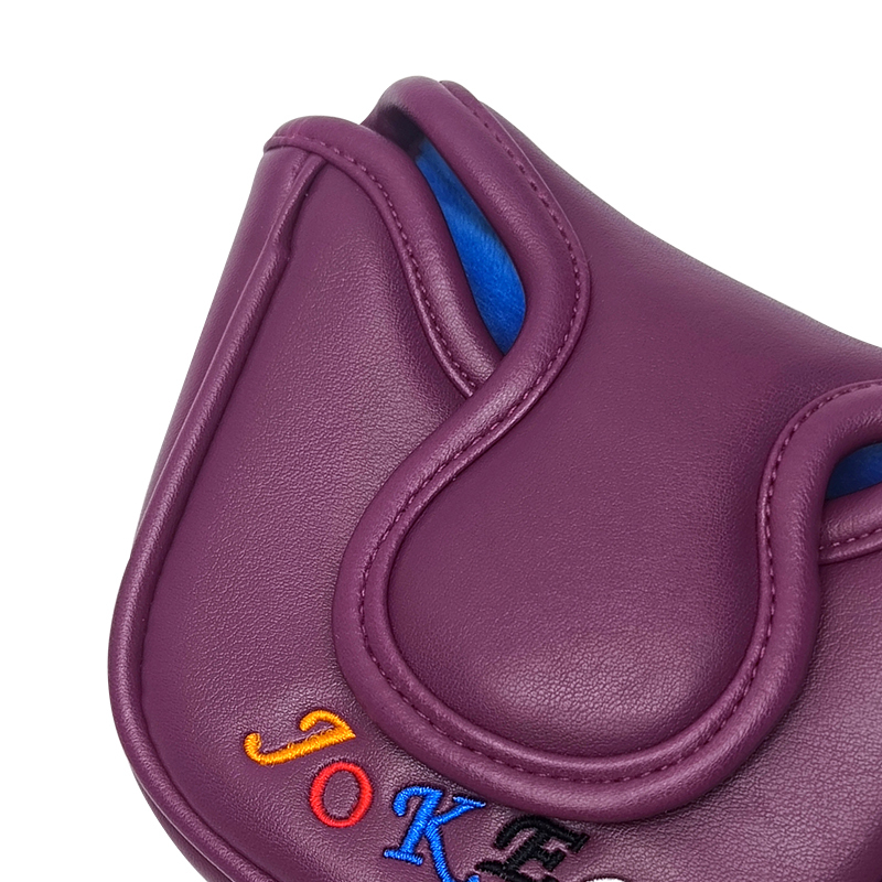 Putter Headcover,www.nearlonggolf.com,Luxury PU Leather Golf Driver Putter Headcover Magnetic