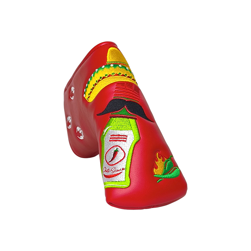 Putter Headcover,www.nearlonggolf.com,43. Waterproof PU Leather Golf Putter Cover Durable