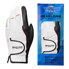 Glove,www.nearlonggolf.com,Premium Golf Gloves Custom Logo Cabretta Leather Golf Gloves