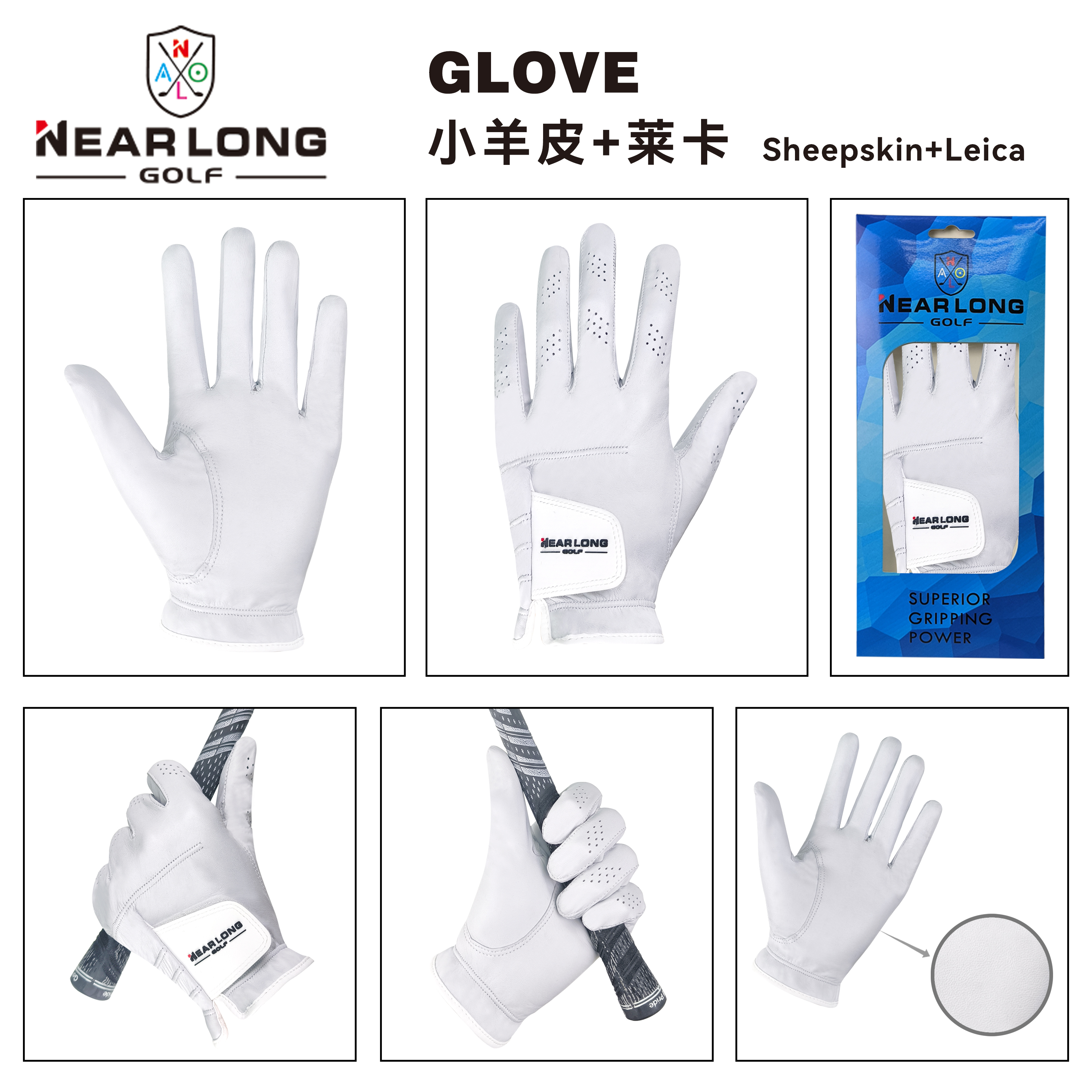 Glove,www.nearlonggolf.com,Custom Golf Gloves Bulk OEM Supplier Premium Golf Gloves