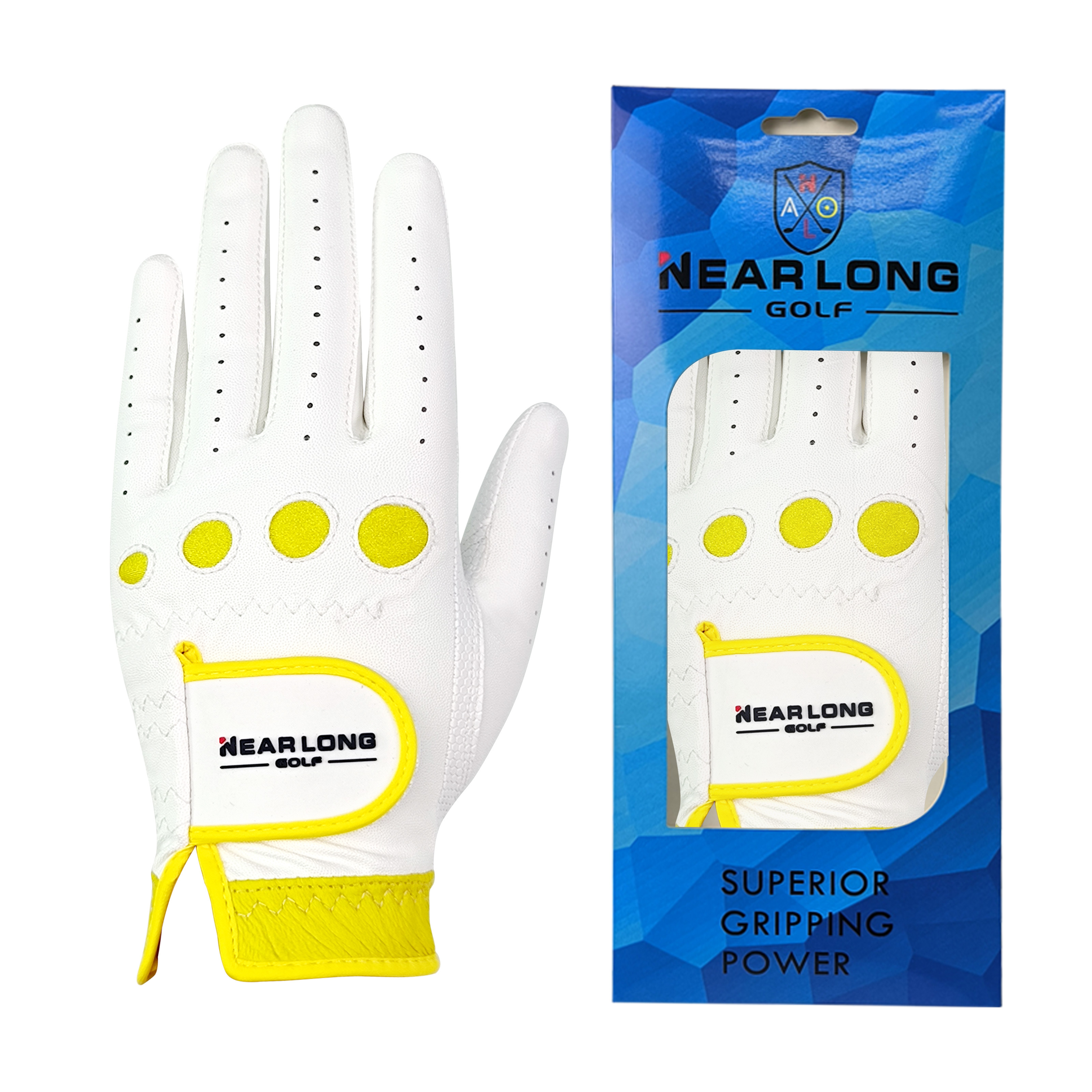 Glove,www.nearlonggolf.com,Premium Golf Gloves Cabretta Leather Soft Comfortable Fit