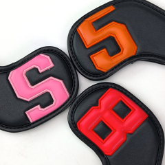 Knitted headcover,www.nearlonggolf.com,Golf Headcover Set For Driver Fairway Hybrid Waterproof