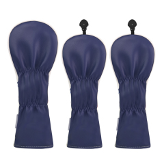 Wood headcover,www.nearlonggolf.com,Golf Wood Headcover Set Driver Fairway Hybrid Premium Design