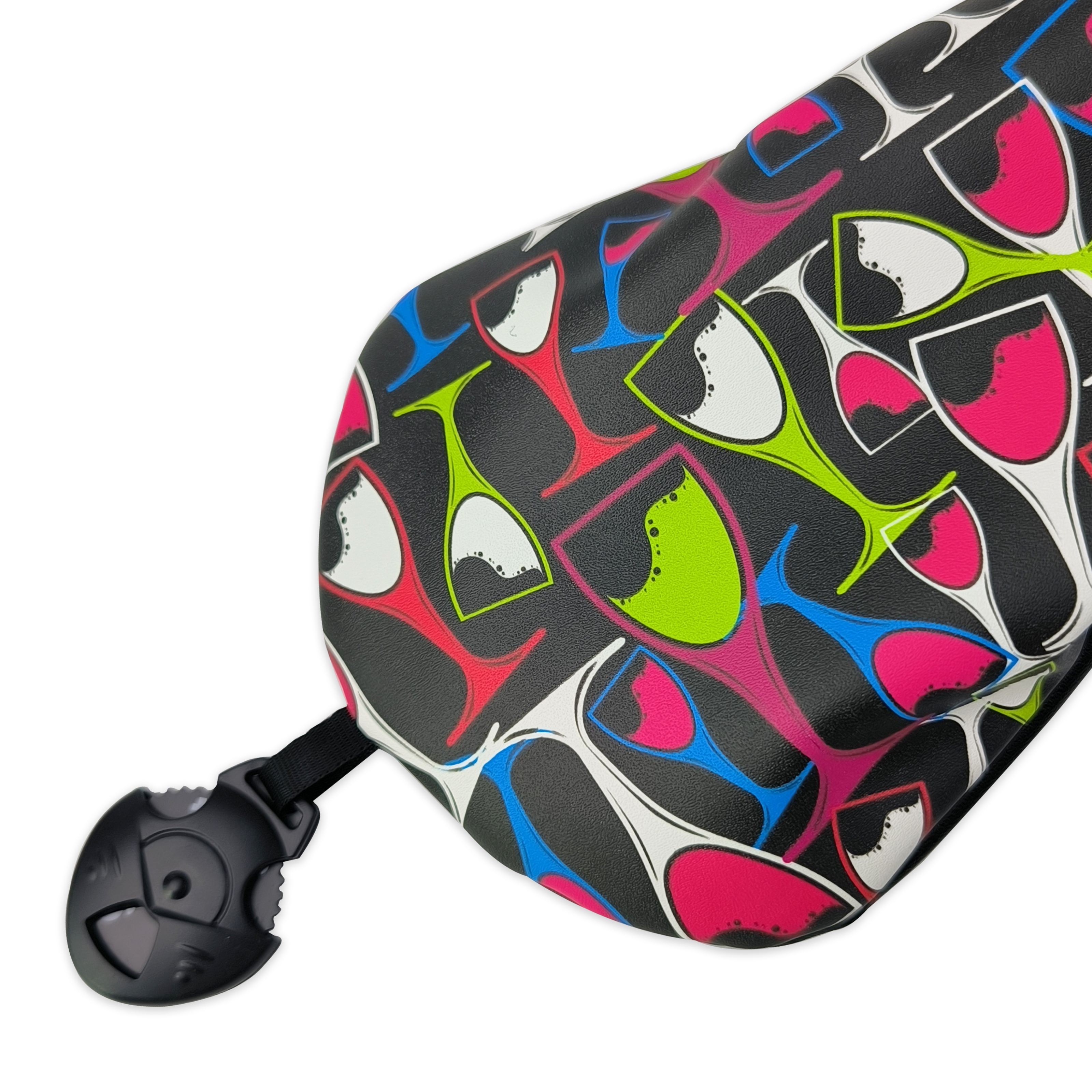 木製ヘッドカバー、www.nearlonggolf.com、ゴルフクラブヘッドカバー PUレザー ソフトインテリアデザイン