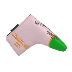 Putter Headcover,www.nearlonggolf.com,Golf Headcover Custom Logo PU Leather For Wholesale Buyers