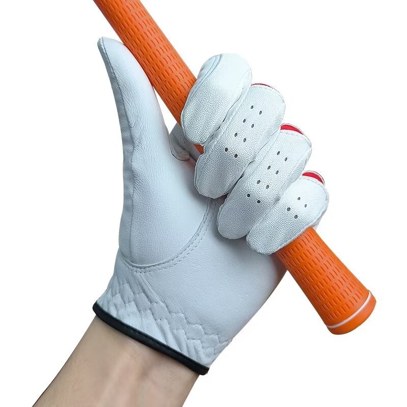 Glove,www.nearlonggolf.com,Premium Golf Gloves Soft Leather Anti Slip Golf Gloves