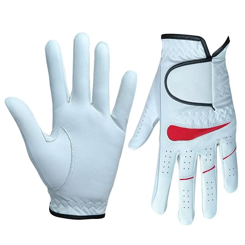 Glove,www.nearlonggolf.com,Premium Golf Gloves Soft Leather Anti Slip Golf Gloves
