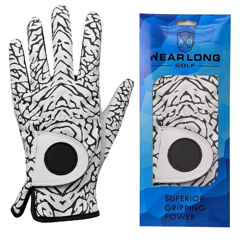 Glove,www.nearlonggolf.com,Custom Golf Gloves Cabretta Leather OEM Golf Gloves Bulk