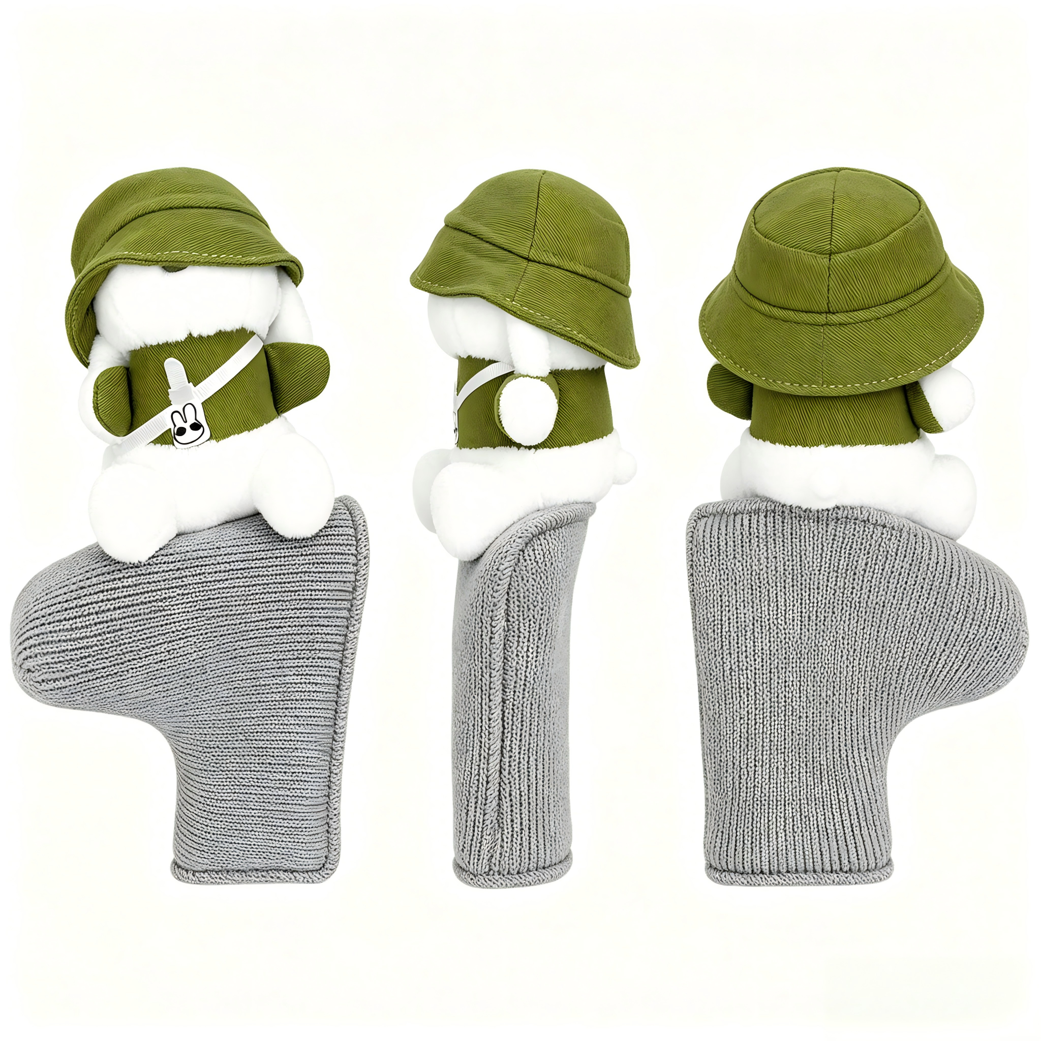 Knitted Headcover,www.nearlonggolf.com,Magnetic Golf  Headcover Cover
