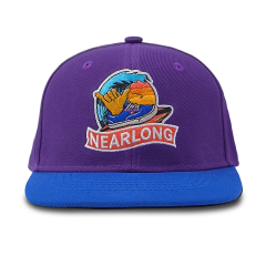 Golf Crew Cap,www.nearlonggolf.com,Custom Flat Bill Golf Hat With Logo