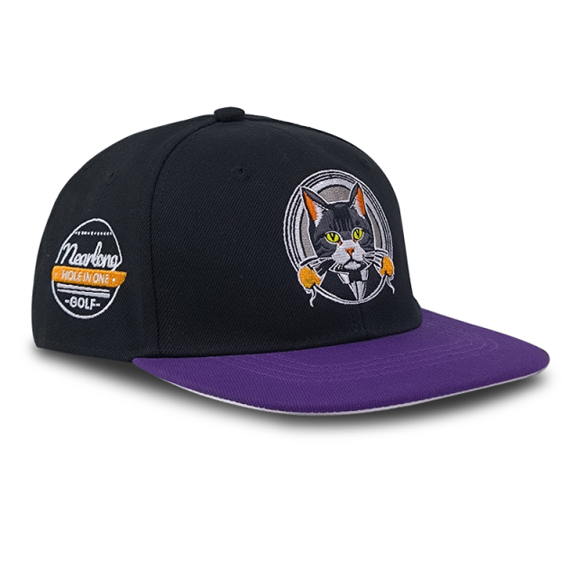 Golf Crew Cap,www.nearlonggolf.com,Embroidered Snapback Golf Cap