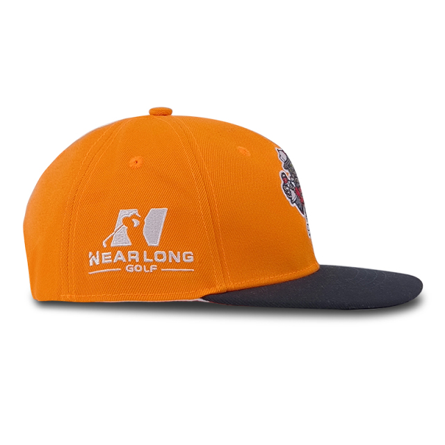 Golf Crew Cap,www.nearlonggolf.com,5 Panel Snapback Golf Hat Custom Logo