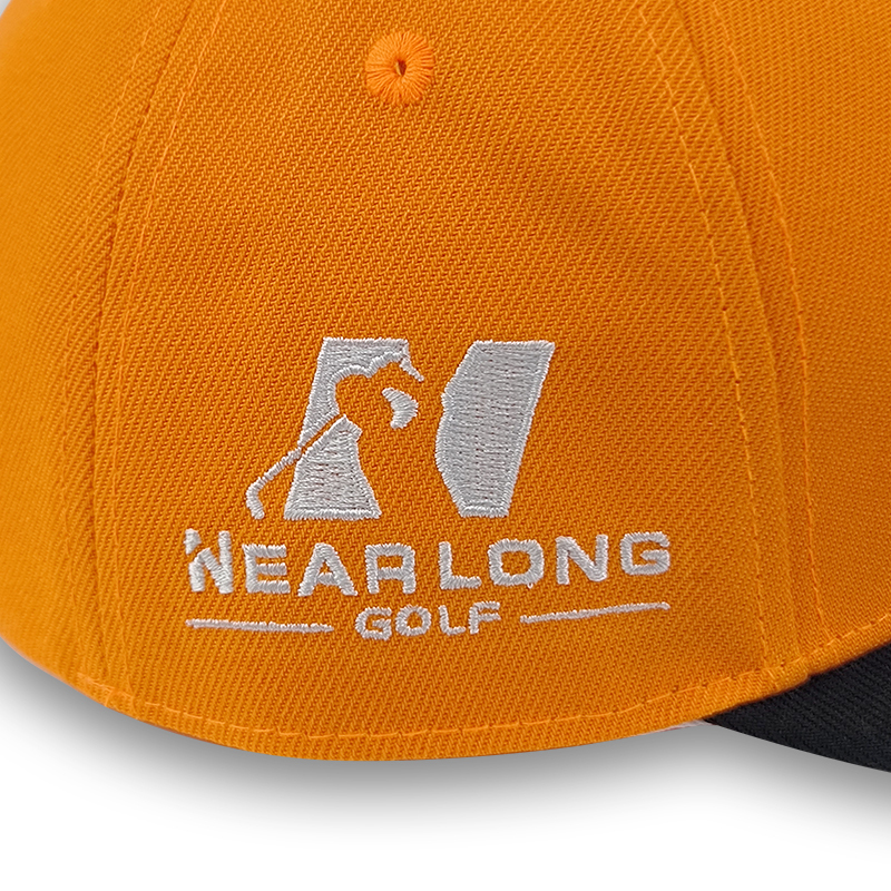 Golf Crew Cap,www.nearlonggolf.com,5 Panel Snapback Golf Hat Custom Logo