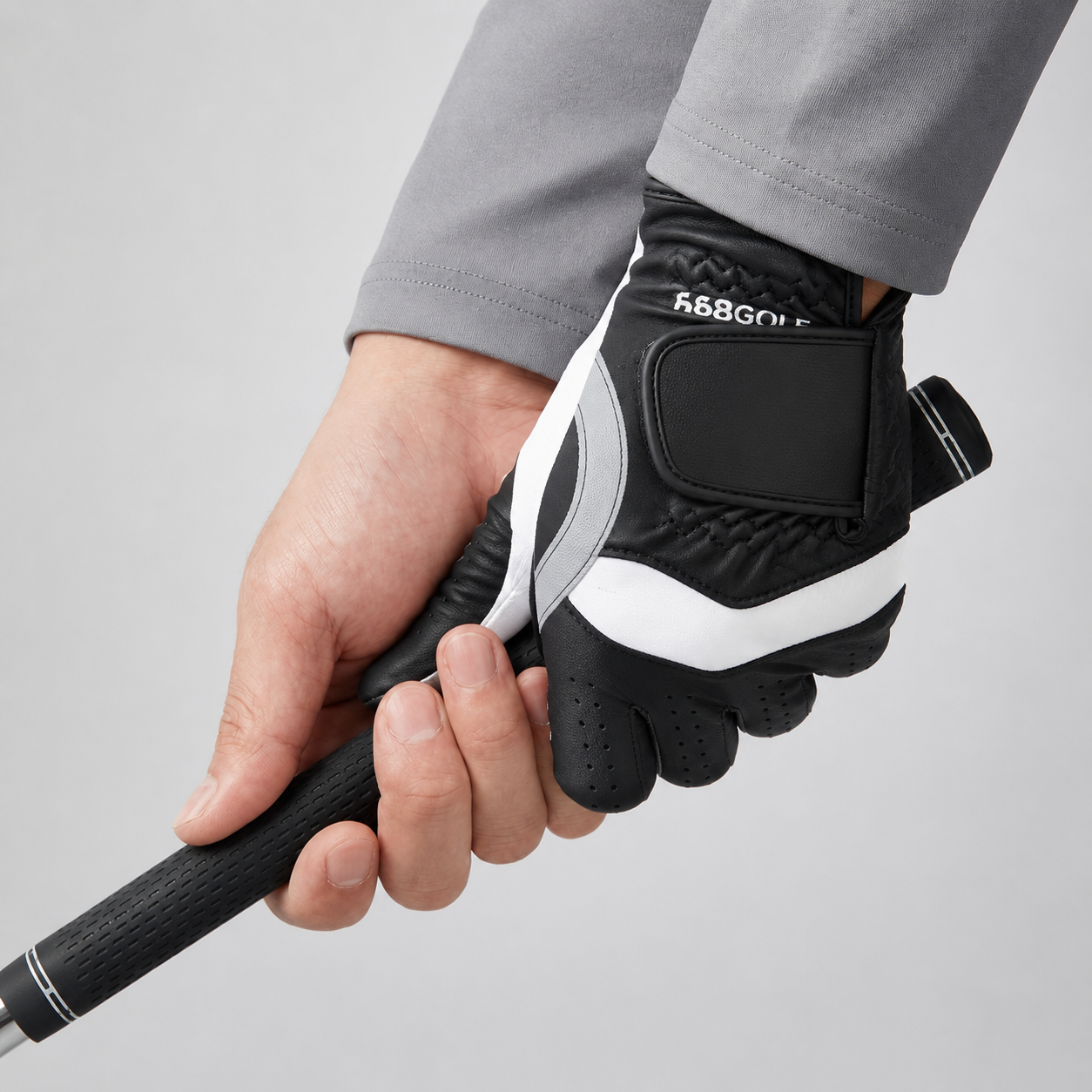 Black Glove,www.nearlonggolf.com,Premium Cabretta Golf Gloves Breathable Anti Slip