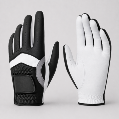 Black Glove,www.nearlonggolf.com,Premium Cabretta Golf Gloves Breathable Anti Slip