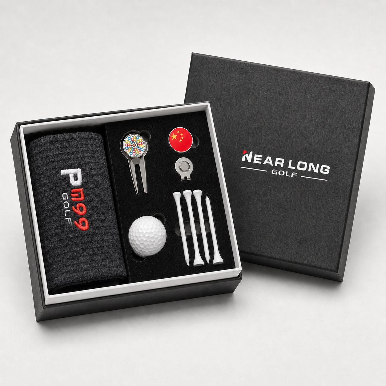 Golf Gift Set,www.nearlonggolf.com,Custom Golf Gift Set With Logo For Events And Brands