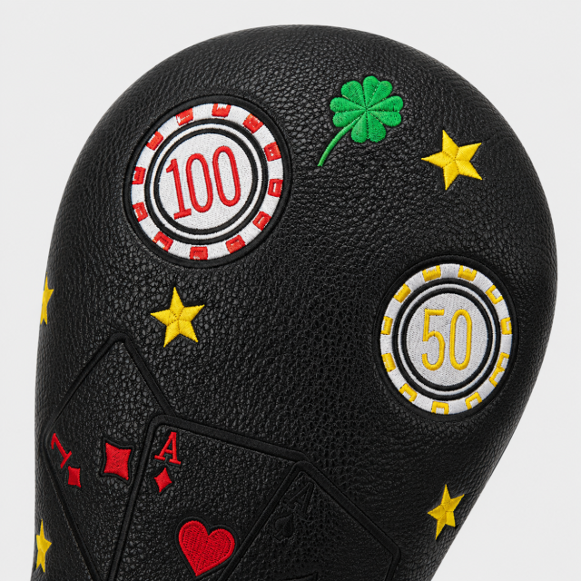 Wood headcover,www.nearlonggolf.com,Custom Casino Golf Headcover Set