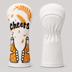 Wood headcover,www.nearlonggolf.com,Custom Poker Golf Head Covers