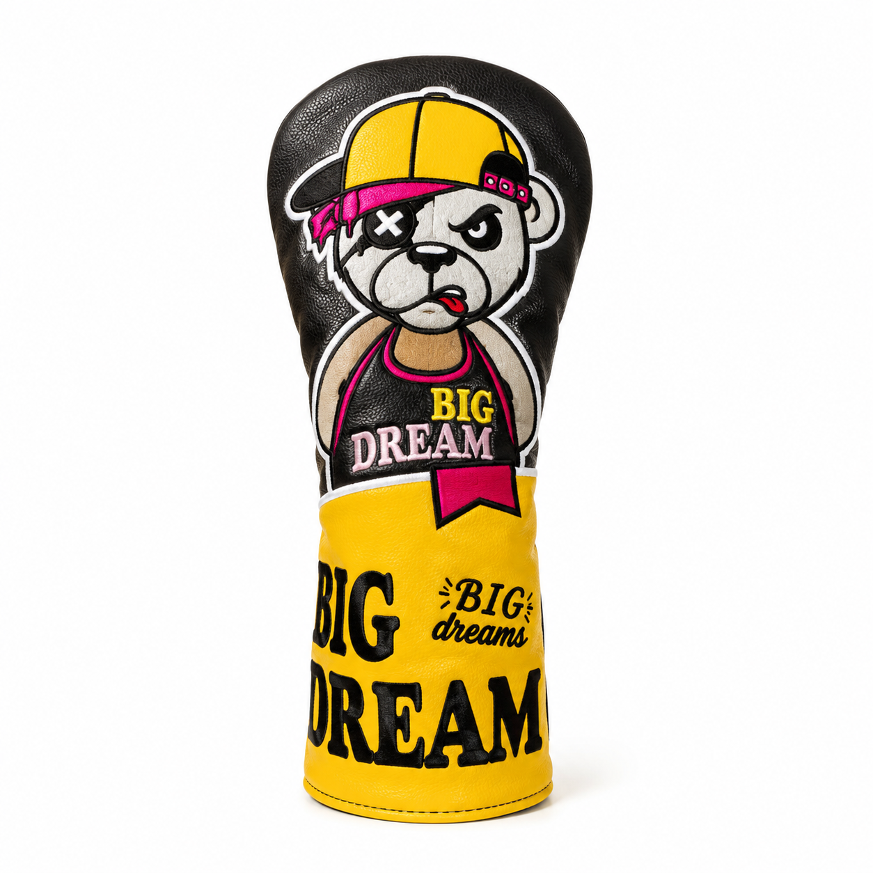 Wood headcover,www.nearlonggolf.com,Embroidered Knit Golf Club Covers