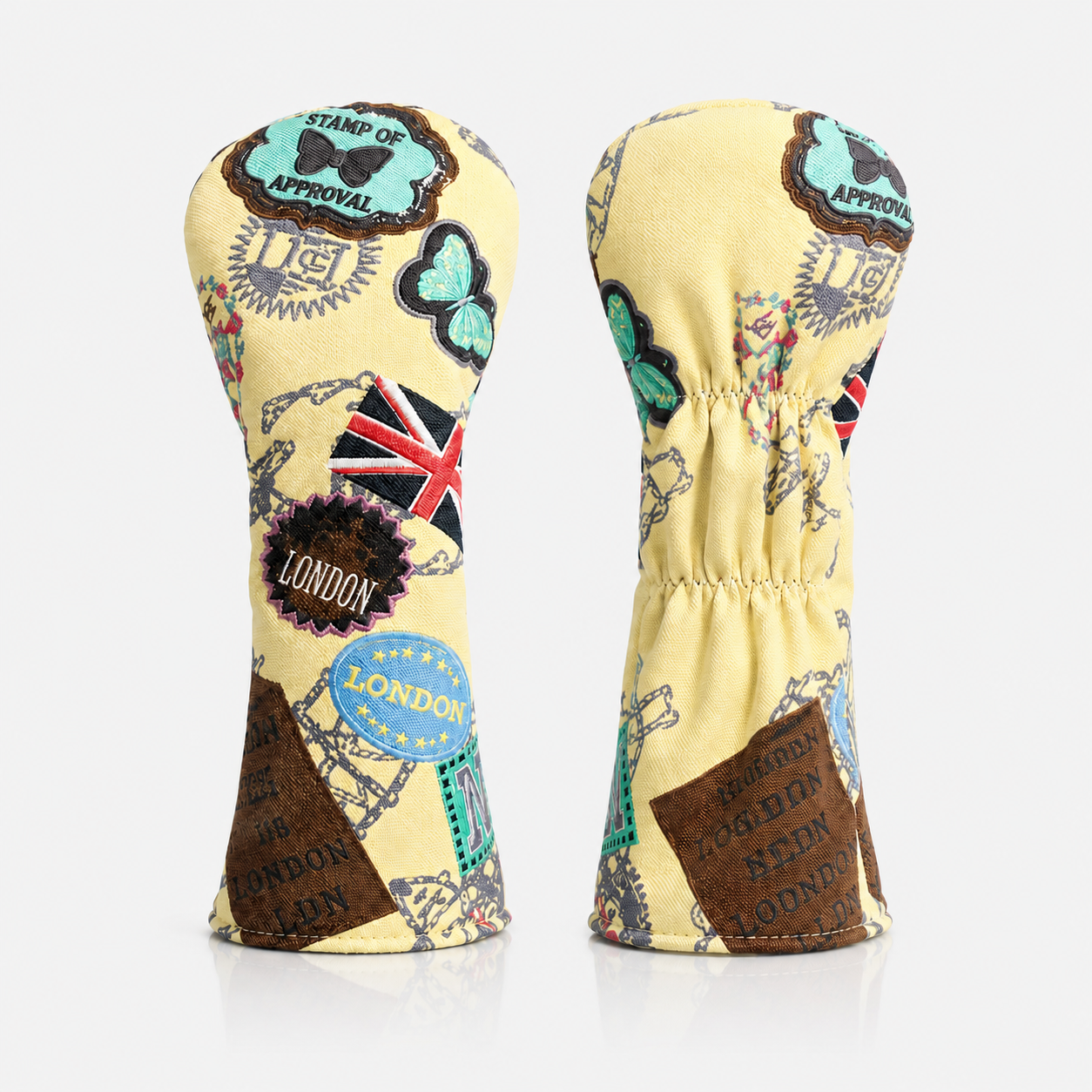 Wood headcover,www.nearlonggolf.com,Custom Knit Golf Headcover Set