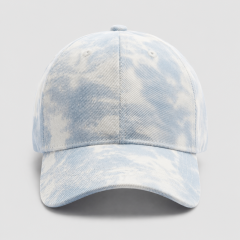 Washed Denim Golf Cap,www.nearlonggolf.com,Light Blue Washed Denim Golf Cap Custom Logo