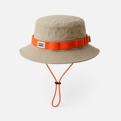 Custom Golf Bucket Hat,www.nearlonggolf.com,Khaki Golf Boonie Bucket Hat With Chin Strap