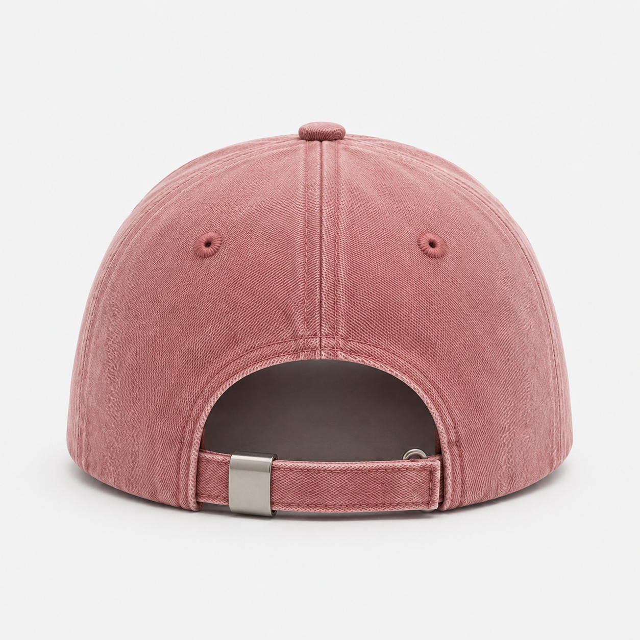 Charcoal Washed Golf Hat,www.nearlonggolf.com,Unstructured Black Golf Cap With Metal Buckle