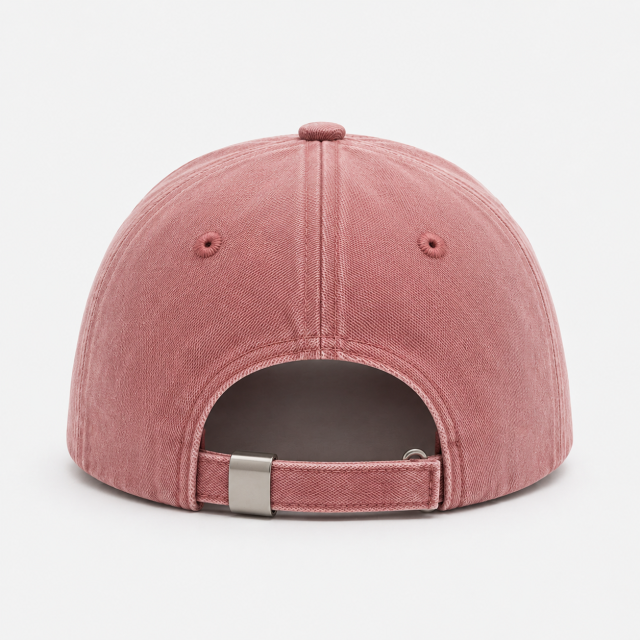 Charcoal Washed Golf Hat,www.nearlonggolf.com,Unstructured Black Golf Cap With Metal Buckle