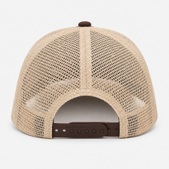 Golf Baseball Cap,www.nearlonggolf.com,Eagle Leather Badge Golf Trucker Cap
